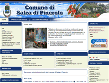 Tablet Screenshot of comune.salzadipinerolo.to.it